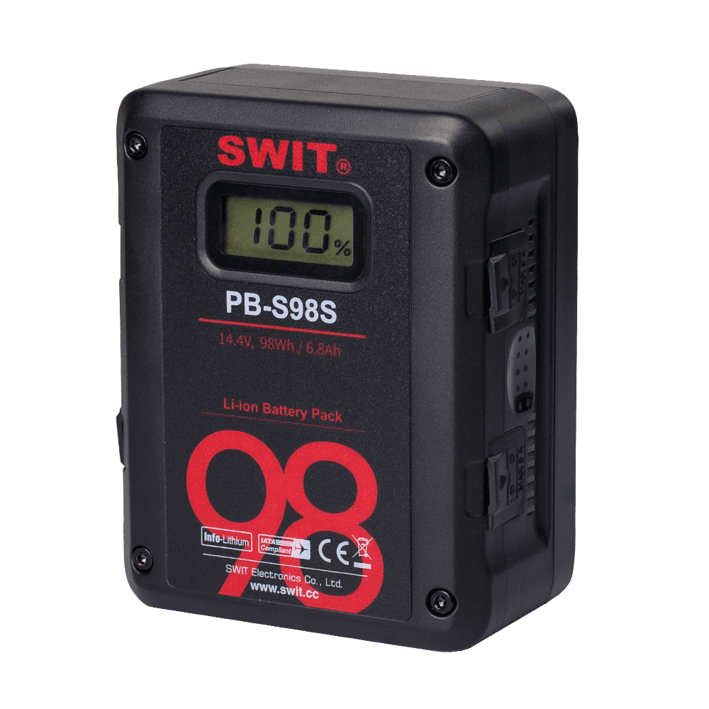 SWIT PB-S98S (98Вт.ч, 2 d-tap, 1 usb) V-mount