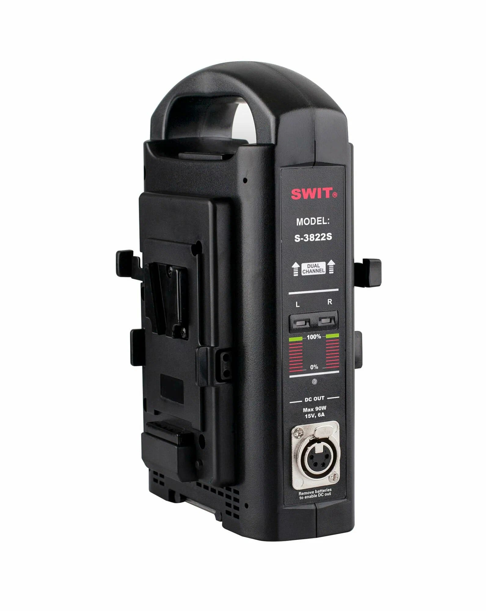 SWIT S-3822S Двухканальная зарядка 3А V-mount