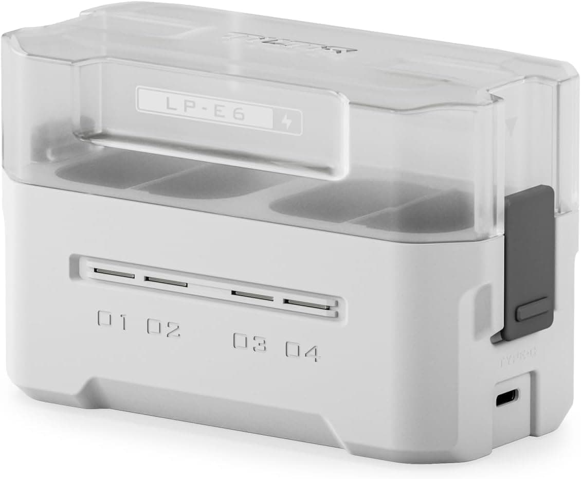 Зарядное устройство Tilta LP-E6 white (LP-E6P, 4 поста)