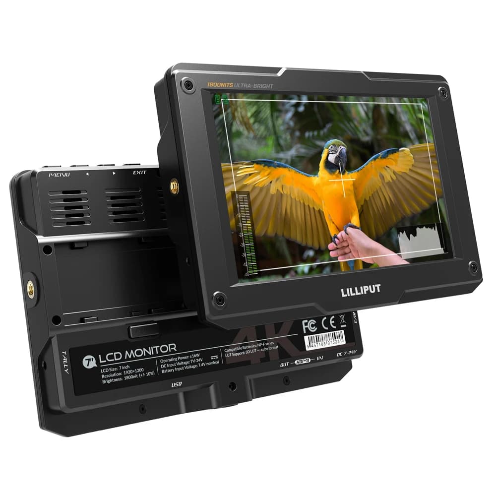 Операторский монитор Lilliput H7S HDMI 4k (in/out), 3G-SDI (in/out)
