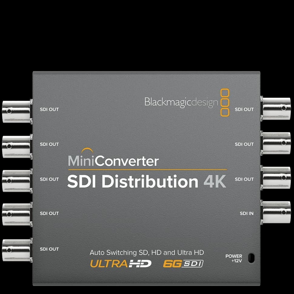 SDI Distribution 4K (1 sdi in/ 8 sdi out)