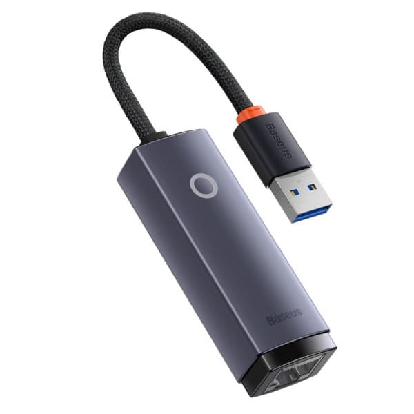 Baseus Lite Series Ethernet Adapter USB-A - RJ45 LAN Port 1gbs