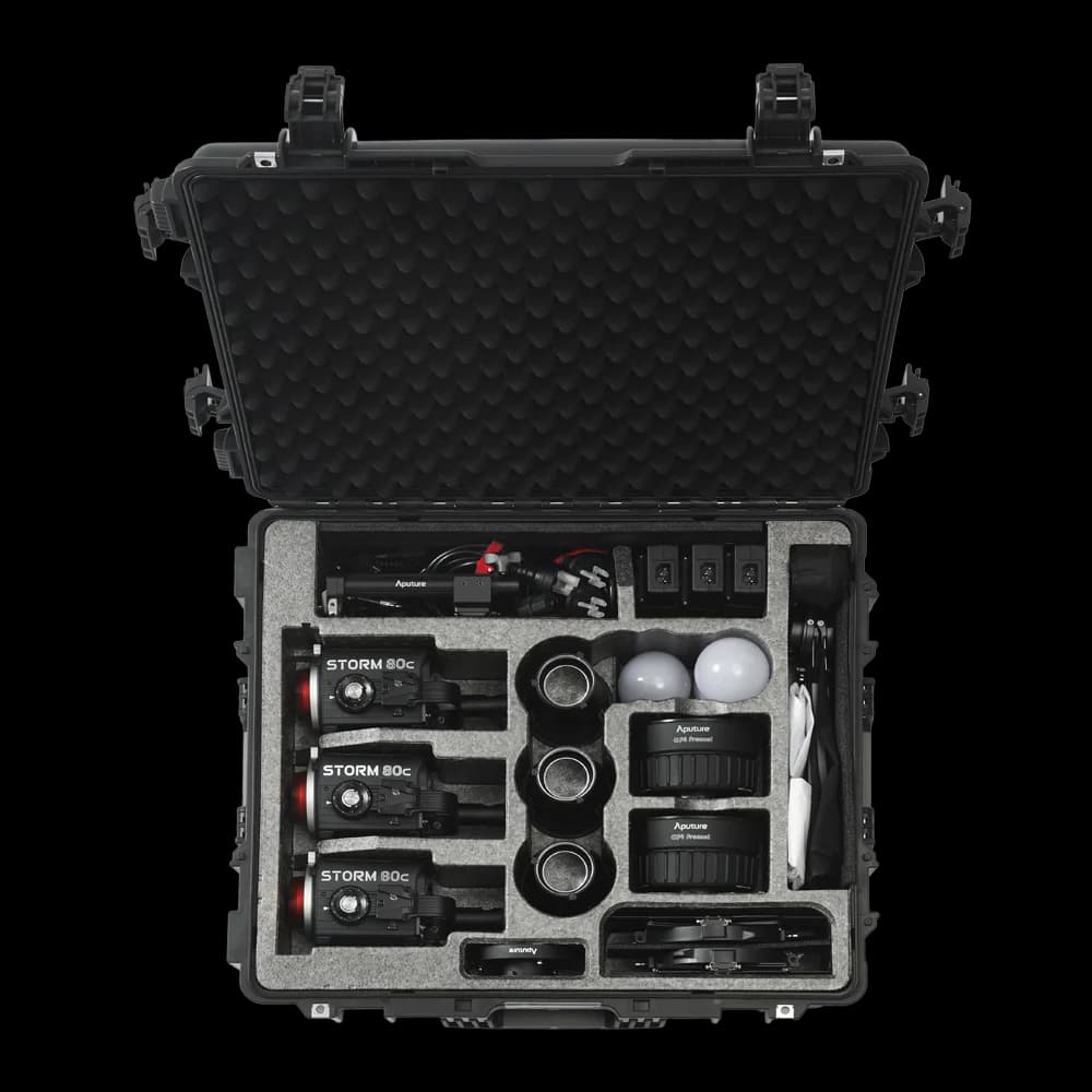 Aputure LS 80c 3-kit flight case